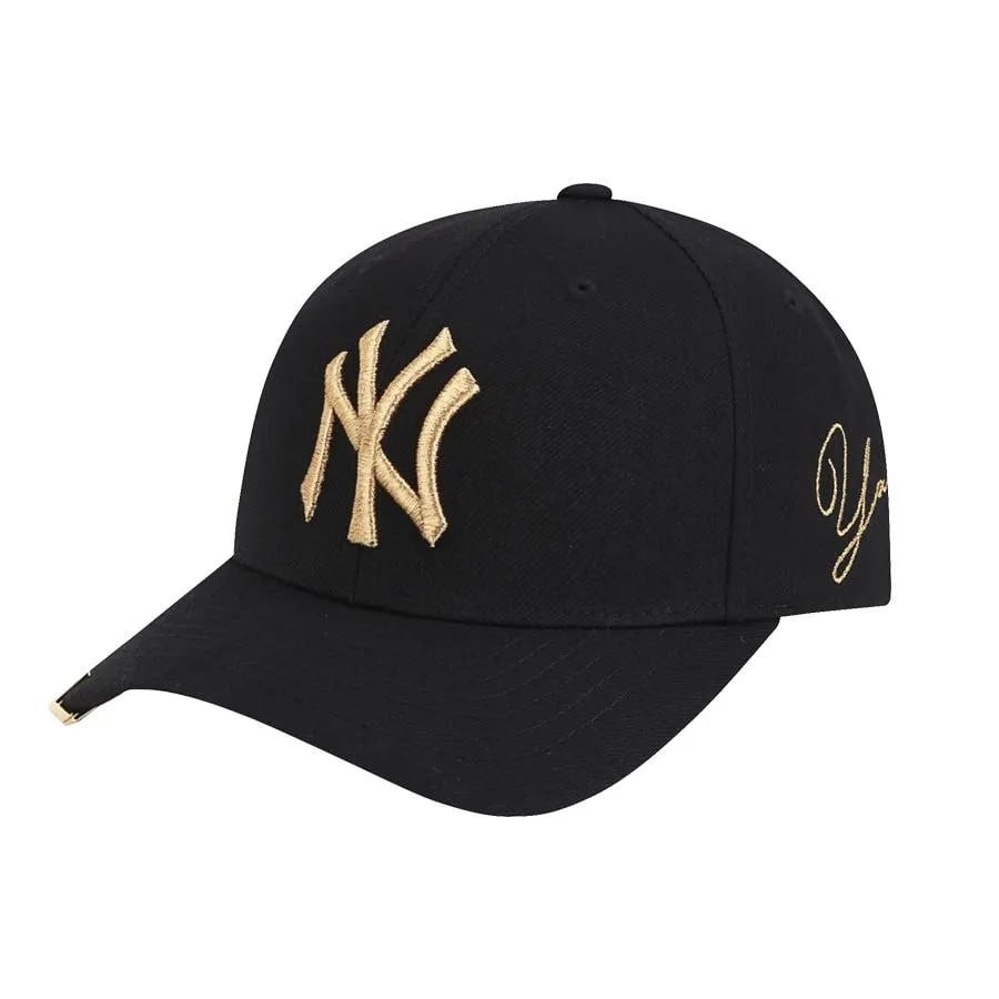 Mũ MLB New York Yankees Heroes Adjustable Cap 3ACP5001N-50GOS Màu Đen