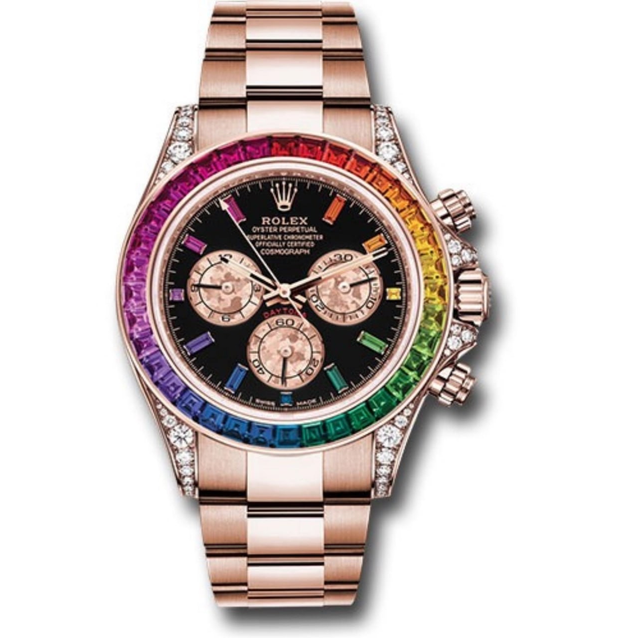 Rolex Oyster Perpetual Cosmograph Daytona Rainbow 116595