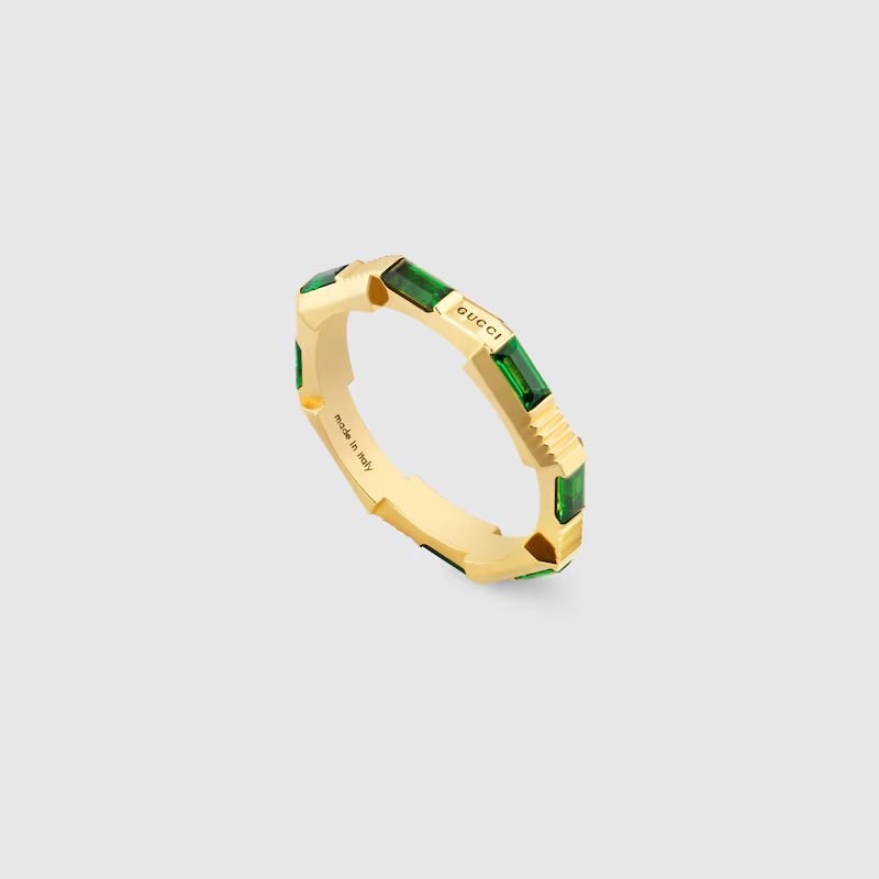 NHẪN TOURMALINE GUCCI LINK TO LOVE